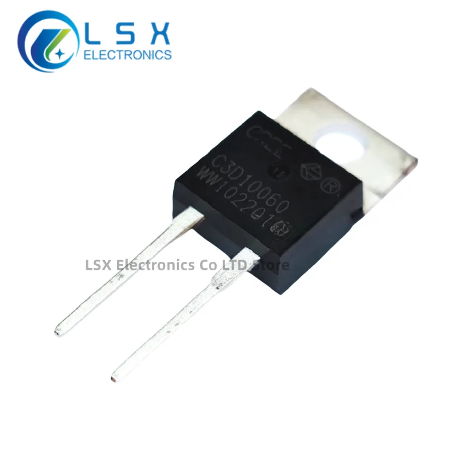 New Original 10PCS/Lot C3D10060A C3D10060 TO-220 10A 600V SiC Silicon Carbide Schottky Diode