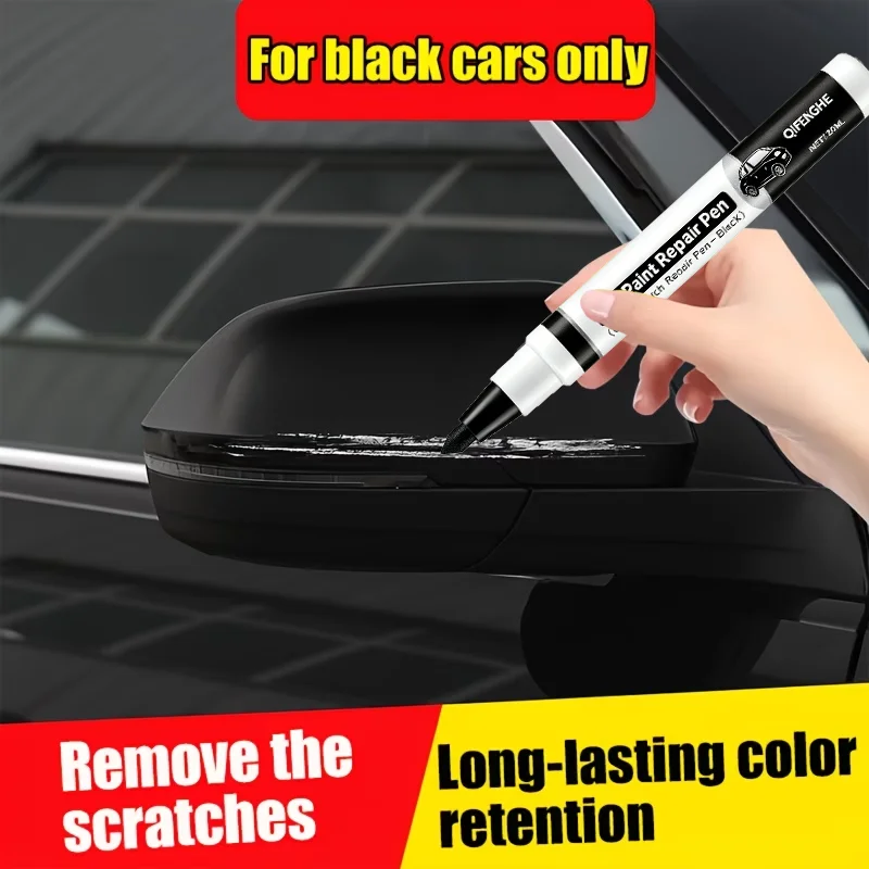 Auto Scratch Touch Up Pen Car Paint Repair Pen, Anti-Clog Precision Brush Design, Quick DIY Repair Without Sanding, Seamless Col