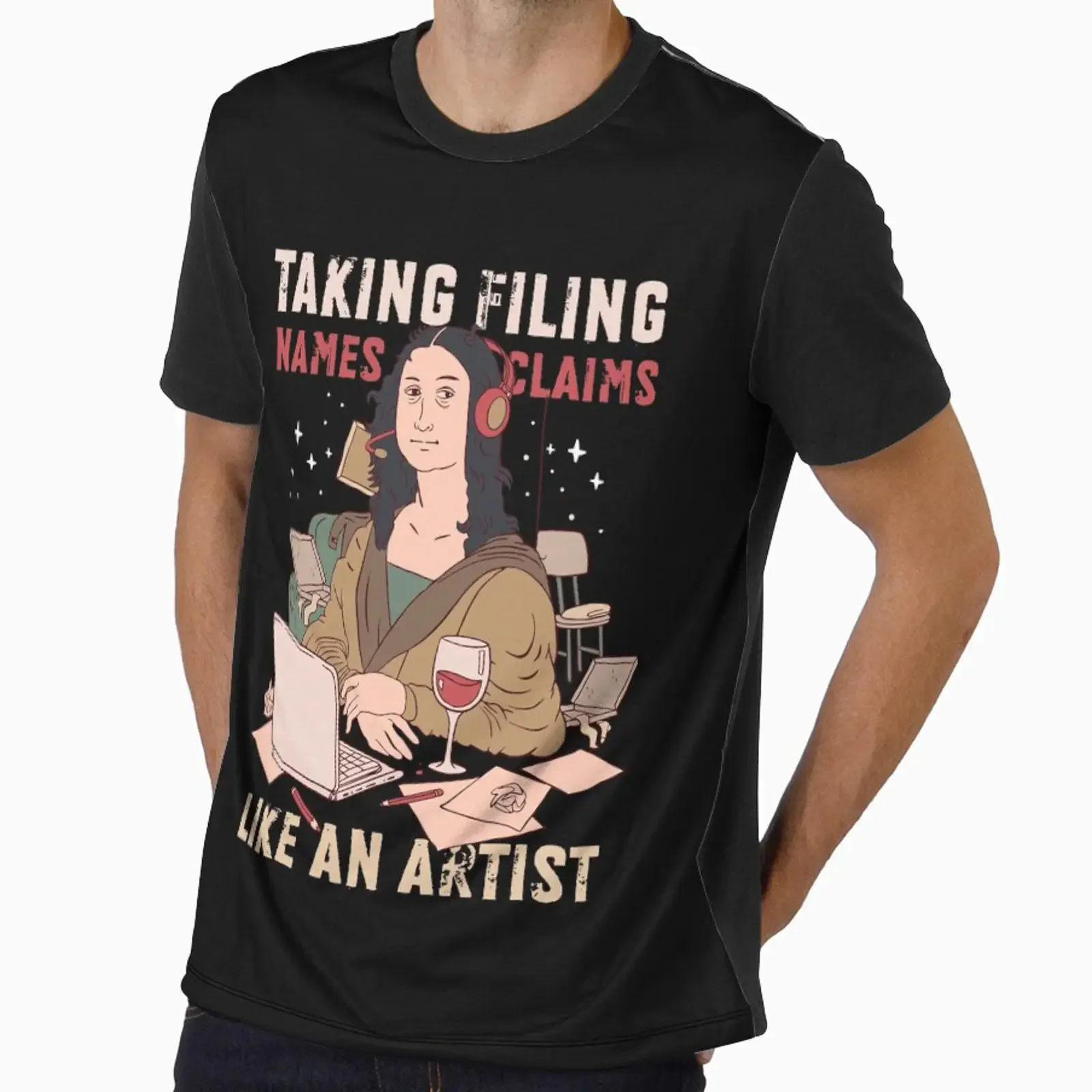 Insurance Claims Adjuster Agent Parody T Shirt vintage Washed graphic Slightly homme streetwear designer clothes Stylish
