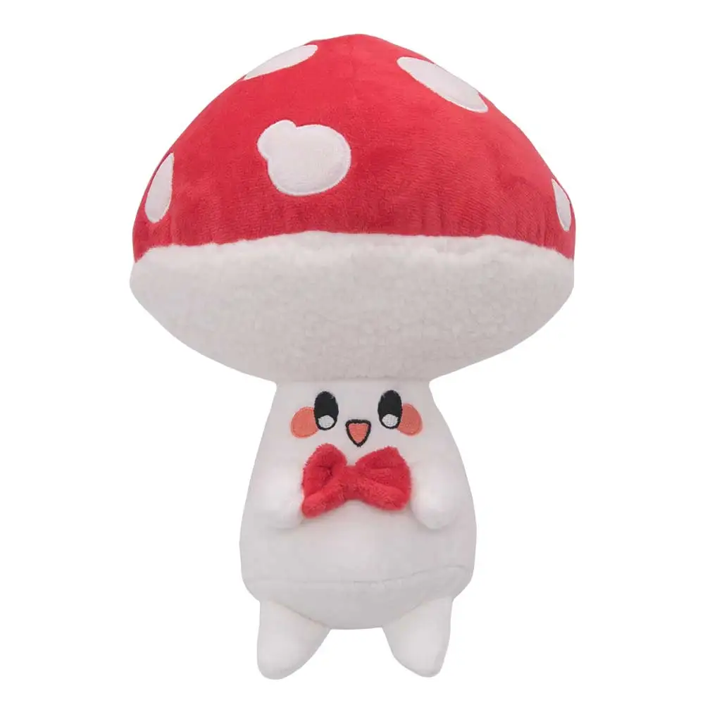 Halloween Mushroom Puff Snack Bag Pillow Cosplay Plush Cartoon Soft Stuffed Mascot Birthday Xmas Fantasy Gift