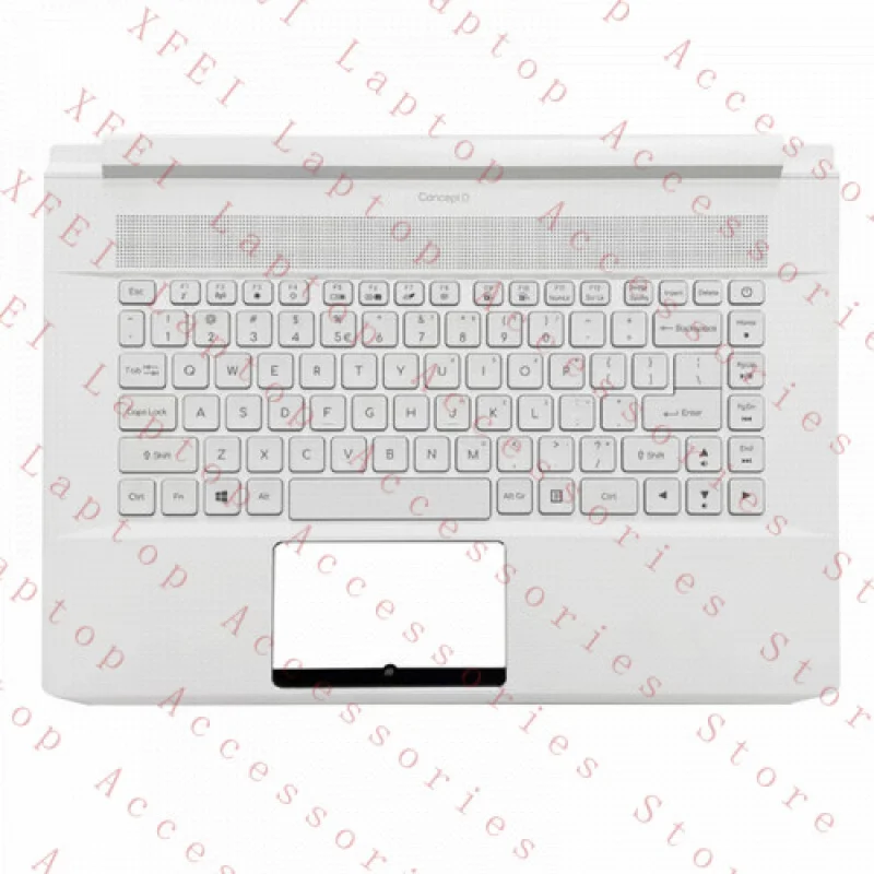 

F New Palmrest for ACER ConceptD 7 CN715-71 6B.C4HN1.028 White with US Keyboard