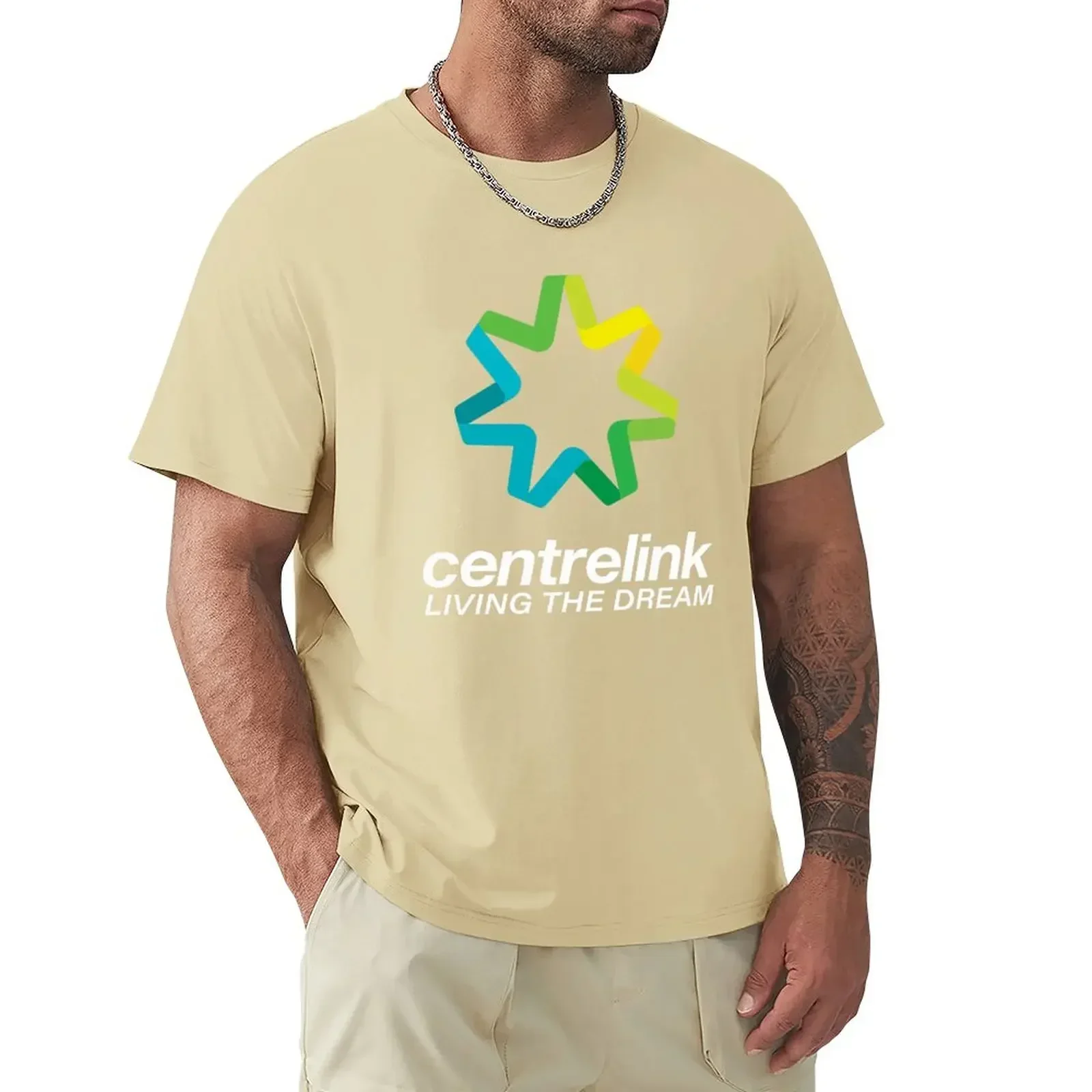 new printed T-shirt Centrelink T-Shirt vintage t shirt Tee shirt boys t shirts mens graphic t-shirts anime