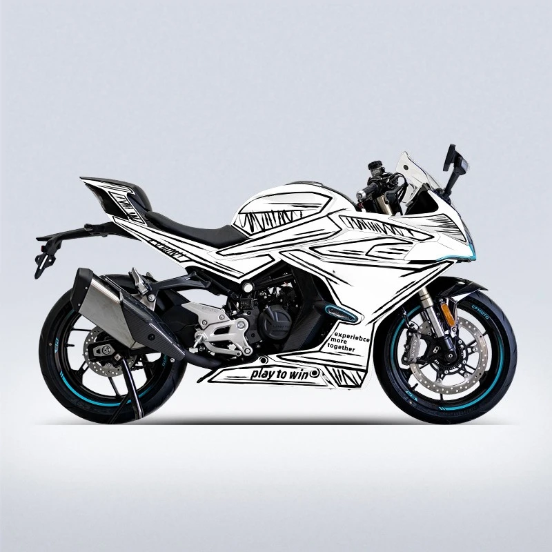 Suitable for 2022 CFMOTO 450SR Racing Full Body Graphics High-Fit Long-Lasting Anti-Scratch Waterproof Mod Kits