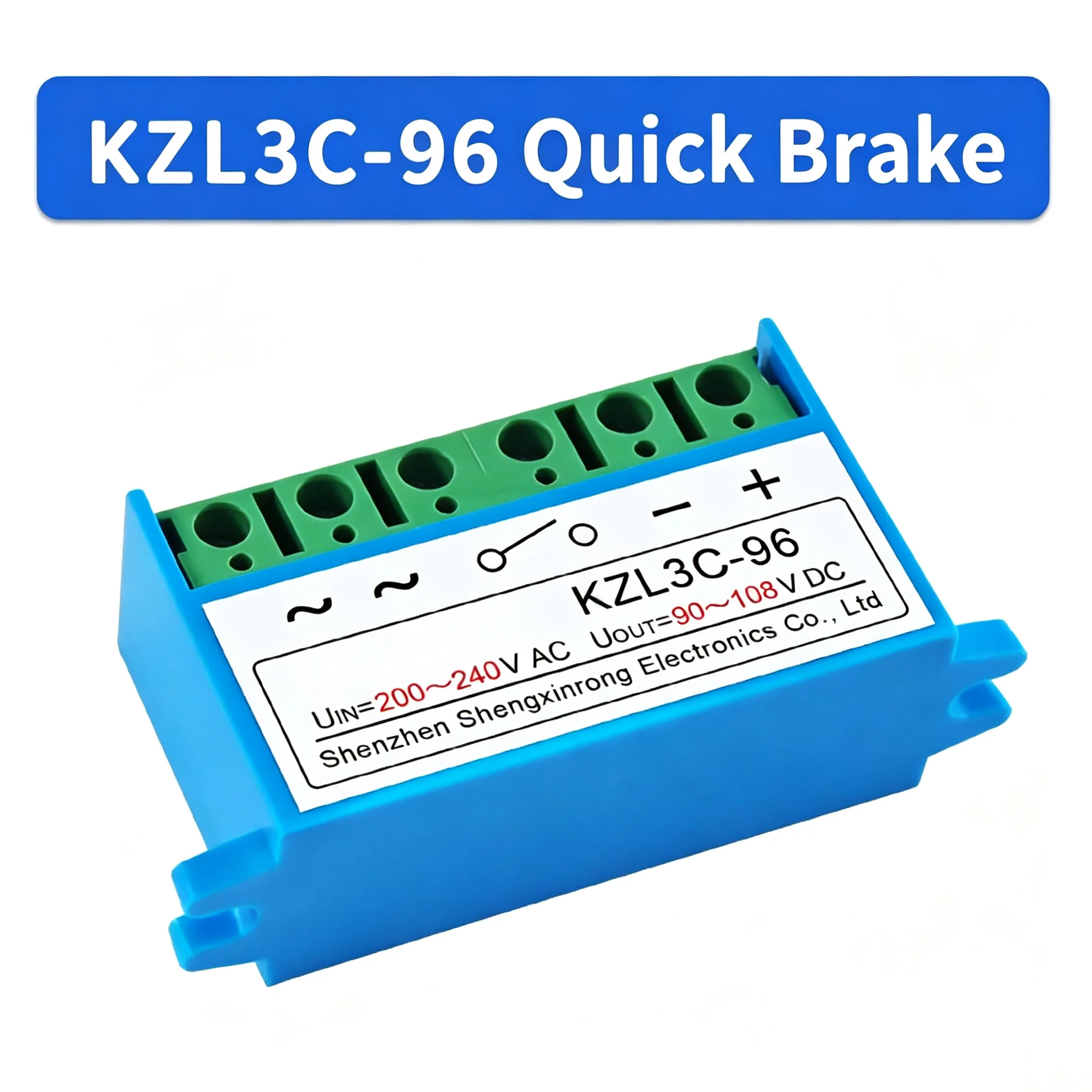 KZL3C-96 AC 200-240V to DC 90-108V Rectifier Power Supply Module Fast Brake Rectifier for Motor Brake Industrial Equipment