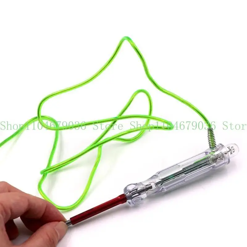 

Светодиодный тестовый карандаш 652F для проверки цепей транспортных средств с острым стальным зондом, низкий уровень напряжения