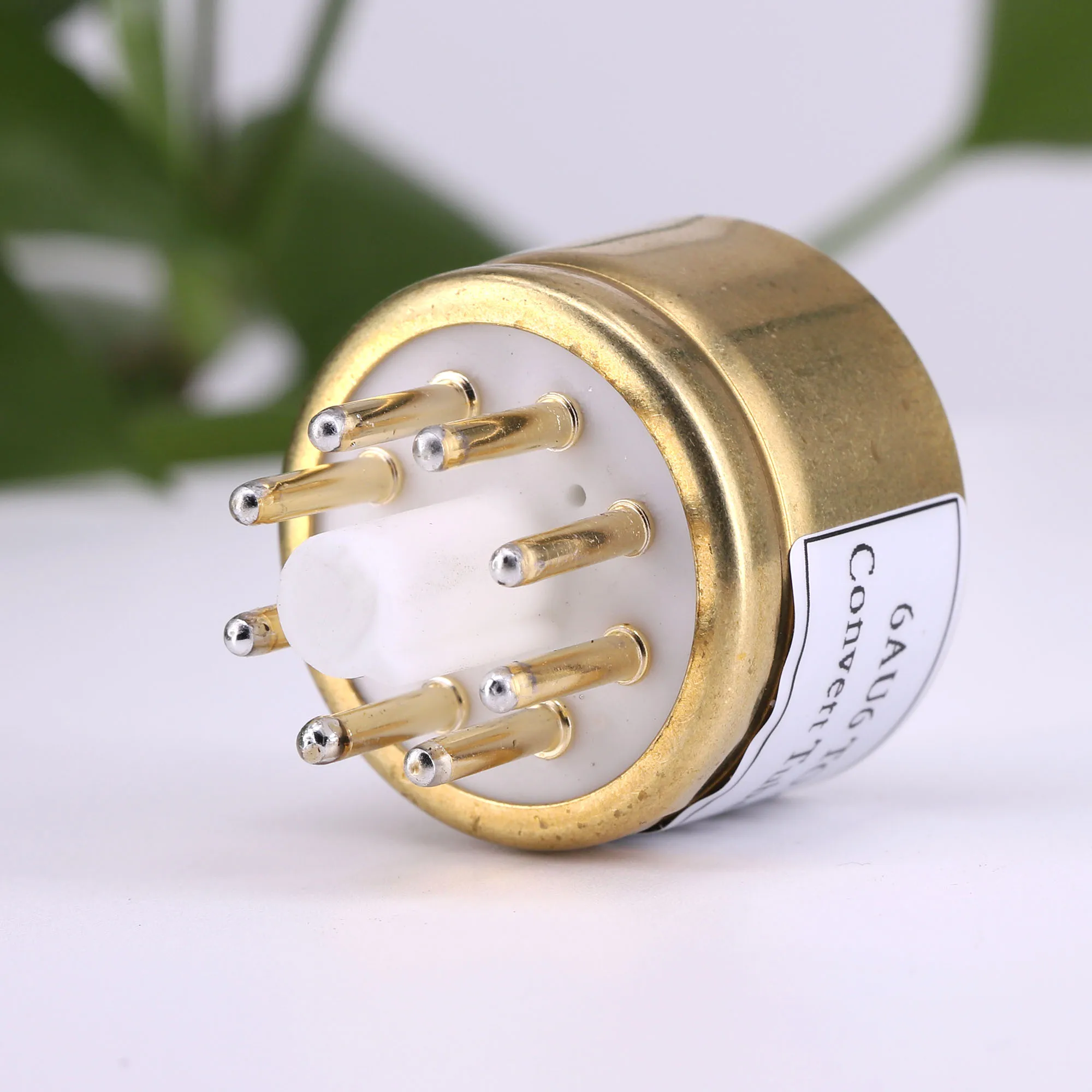 1 шт. 6AU6 (верхний) до 6SJ7 (низ) 7 контактов на 8 контактов трубка DIY аудио вакуумная трубка адаптер розетка преобразователь Бесплатная доставка