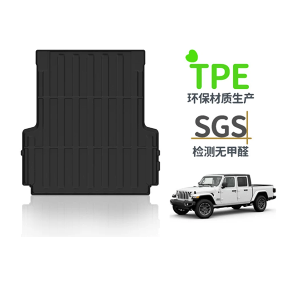 

SXMA JT1021 TPE Коврик для багажника, напольный коврик для джипа для Gladiator JT 2020+