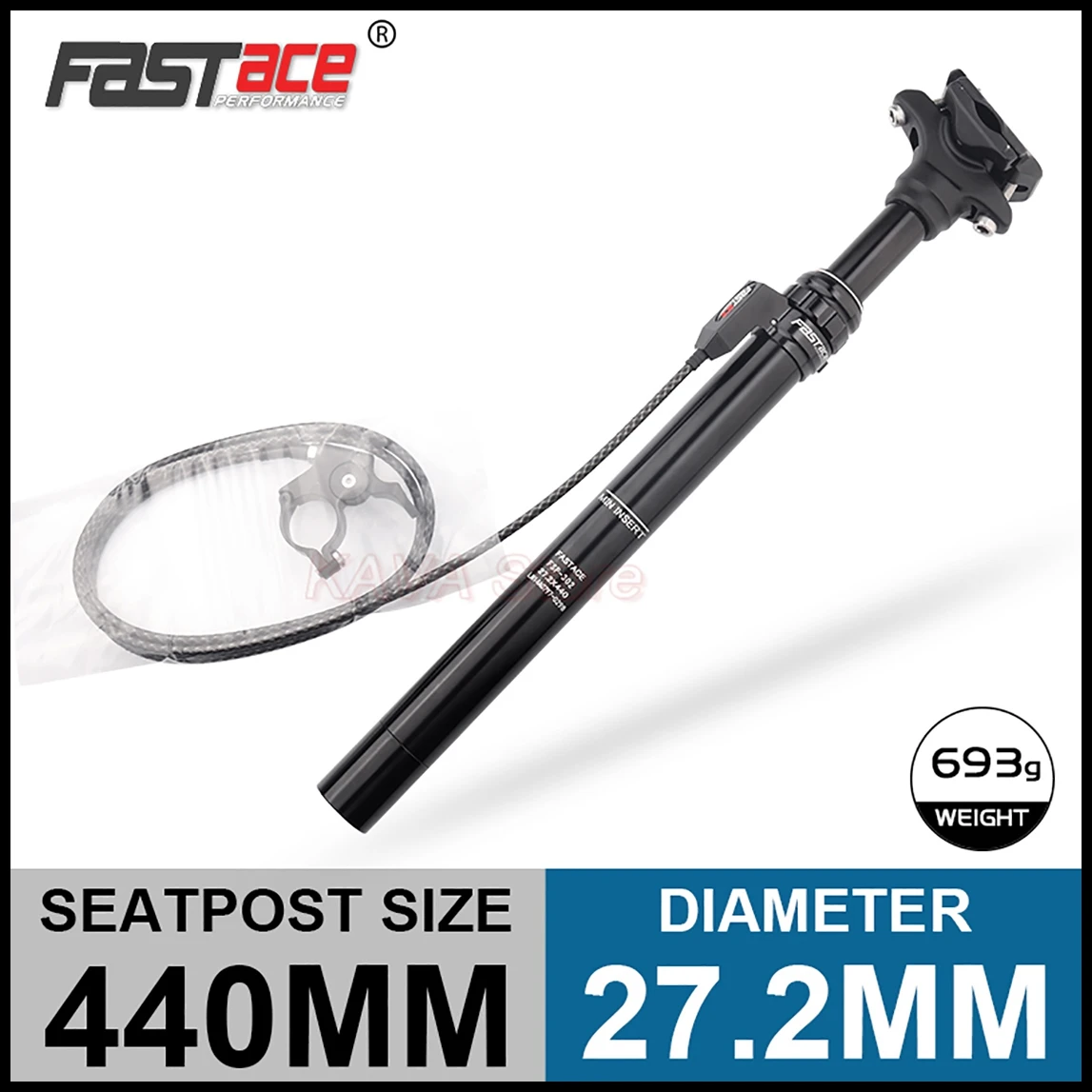 Fastace FSP301 302 303 MTB Zadelpen Externe Interne Kabel Mountainbike Dropper Afstandsbediening Verstelbare Hoogte Fiets Onderdelen
