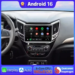 Android 16 Car Radio For Changan CS15 2016 2017 2018 2019 2020 Carplay Auto GPS Multimedia 2 Din Head Unit BT DSP Stereo Video