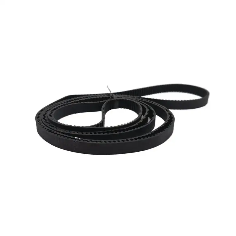 S2M 288 Synchronous Belt S2M-15 Closed-loop Rubber Timing Belts Width 6mm 5mm 10mm STD Black Timing Belt Length 288mm