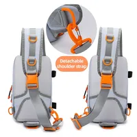 New Waterproof Fishing Lure Chest Bags Molle Outdoor Travel Trekking Hiking Fanny Waist Pack Tactical Single Shoulder Storage