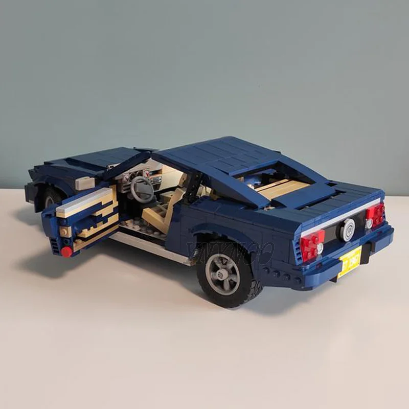 NEW MOD Version Mustang 2005 Ford Cars Model Building Block 10265 Creative Expert Assembled DIY Bricks Toys Boys Birthday Gifts