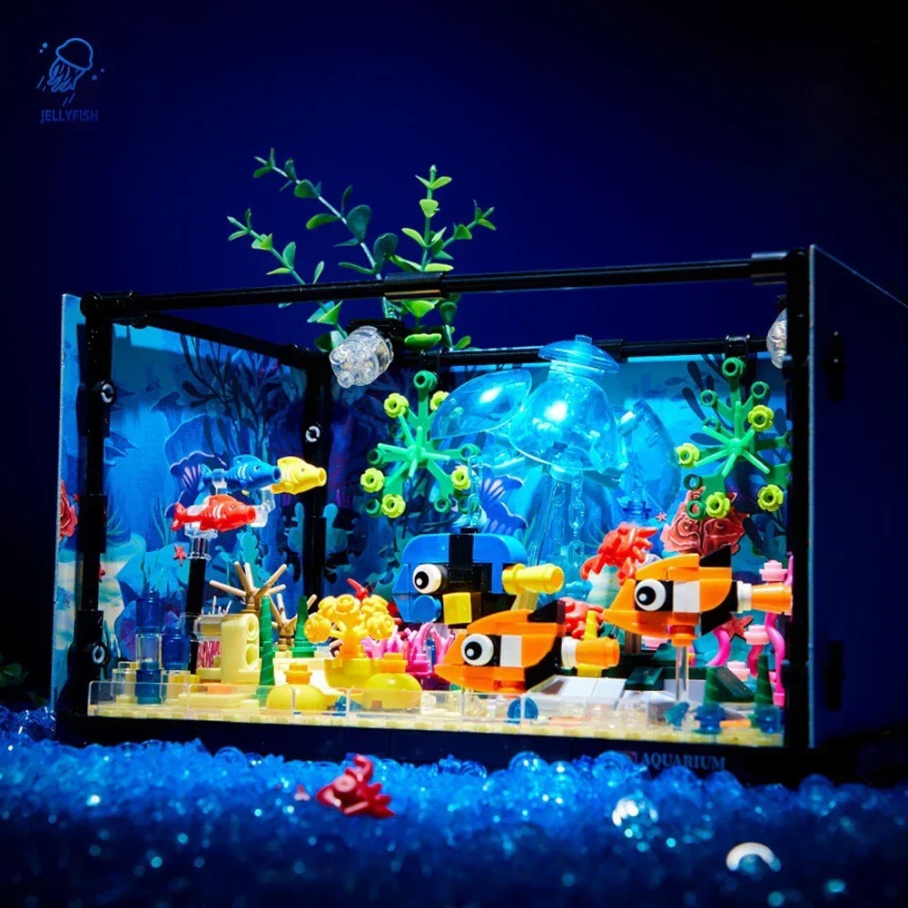 DK7023 Idea Light Fish Tank 72 - Aquarium Fish Lego 评论和价格