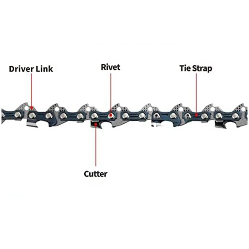 (5 PACK) Stihl Chainsaw Chain For Cordless Electric Portable All 6 Inch Mini Chainsaw Guide Saw Chain 4 Inch