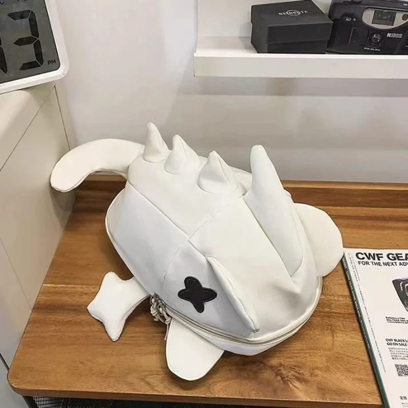 

Новый мужской и женский рюкзак, модный школьный рюкзак большой вместимости в форме акулы, повседневная сумка для повседневной улицы (кулон в комплект не входит)