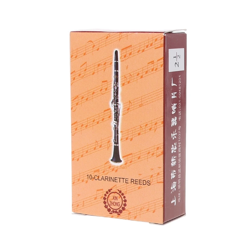 

10 шт. 2,5 силы кларнет трости музыкальный инструмент часть традиционные бамбуковые трости