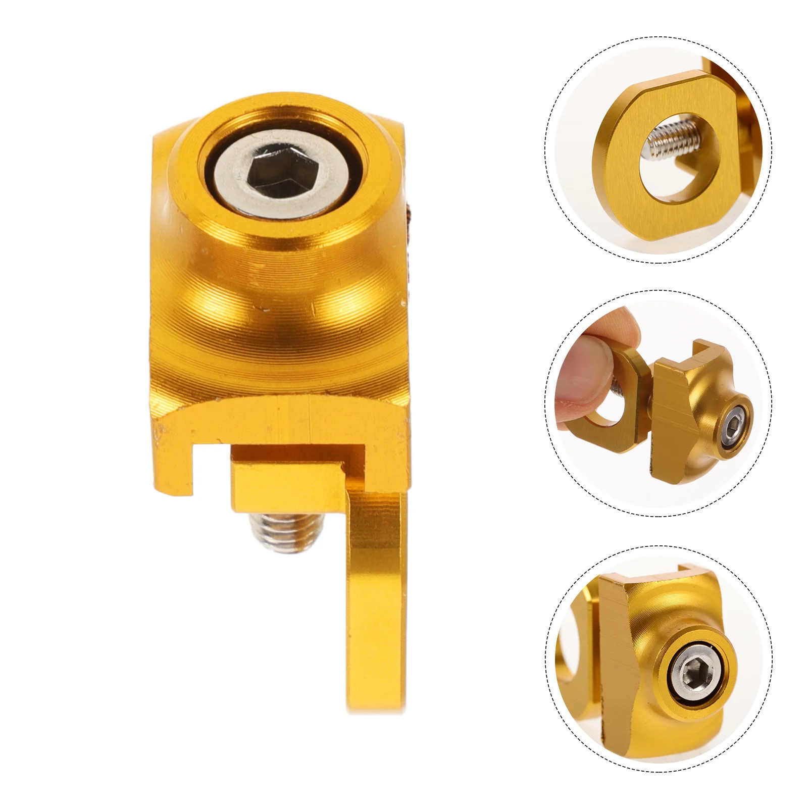 

Chain Tensioner Bicycle Gear Adjuster Floating Pulley Spring Device Mini Lightweight Portable Bike Chain Tool Sturdy Tension