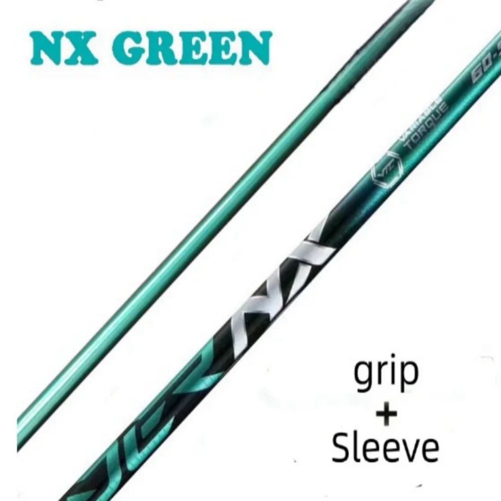 

Golf club shaft NX GREEN 50/60/70 S/SR/R/X graphite shaft screwdriver and wooden shaft free assembly sleeve and grip