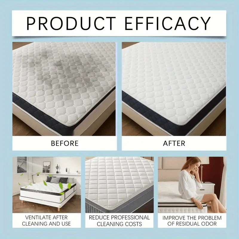 100ml Fabric Sofa Dry CleanerMulti-purpose stain remover for sofas, mattresses, clothes, carpets and curtainsWater-free, powerfu