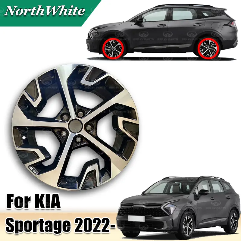 18-дюймовые 5X114,3 колесные диски, легкосплавные диски для KIA Sportage 2022- 18-дюймовые 5X114,3 колесные диски, легкосплавные диски для KIA Sportage 2022-