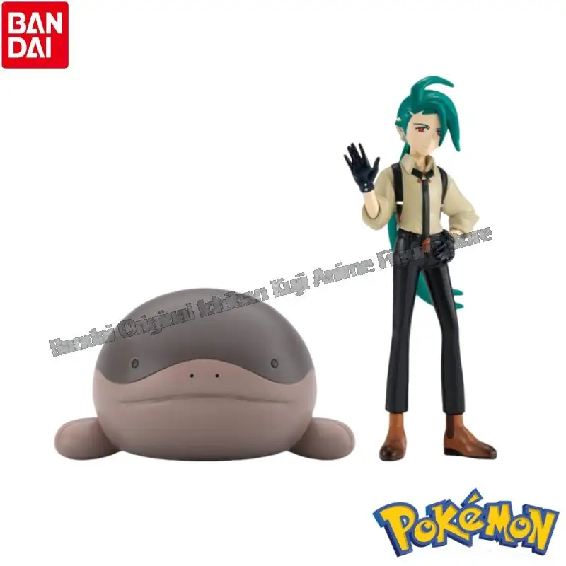 

В наличии модель куклы Bandai, новая в штучной упаковке, Pokemon Rika Clodsire, персонажи аниме, оригинальный гаражный комплект, коллекционная фигурка