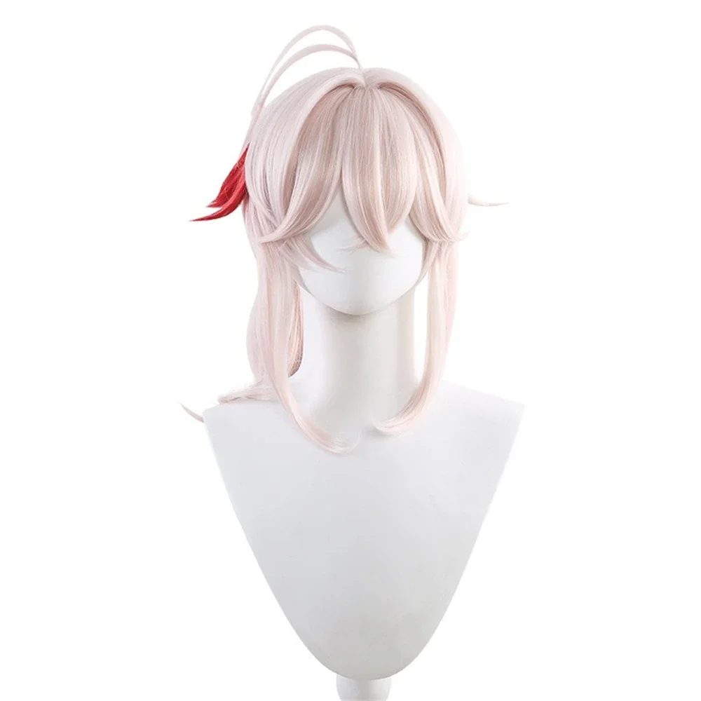 Kaedehara Kazuha Anime Cosplay Wig Synthetic Highlights Middle Long Straight Wig Genshin Impact Cute Girl Inazuma Wig Daily