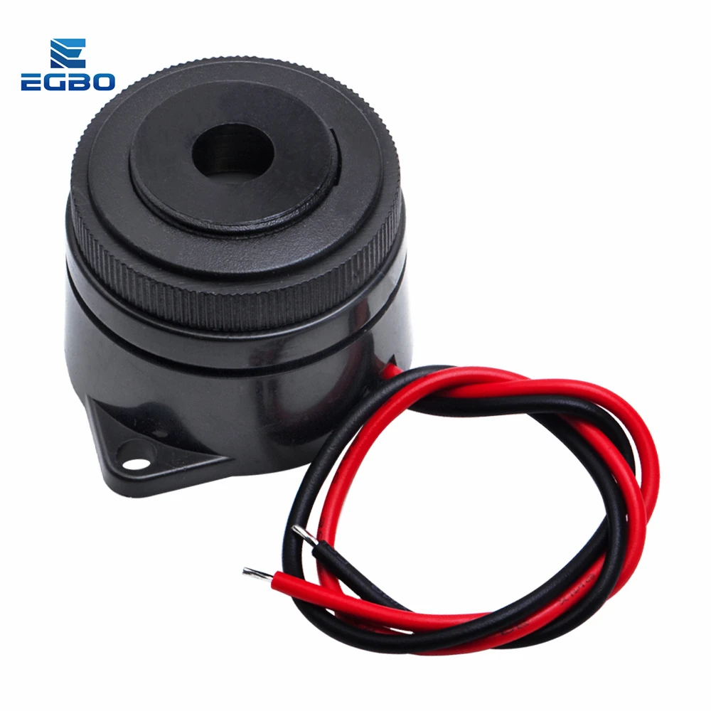 1 ~ 5PCS EGBO QSI-2910 90DB zoemer 29.5x24.5mm DC 12V Actieve piëzo zoemer Continu geluid voor arduino
