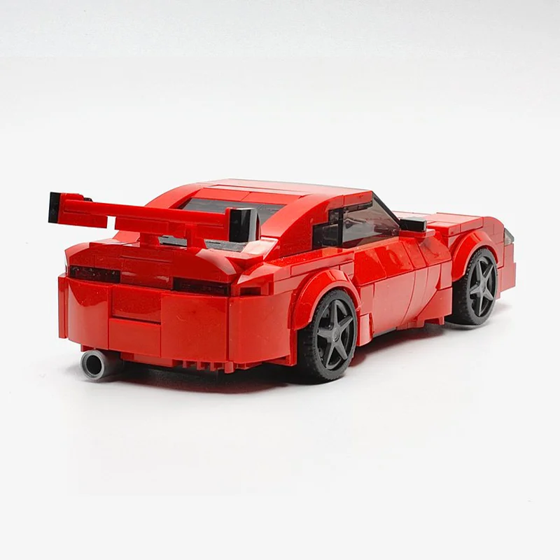 360 pièces nouveau MOC City autoroute Supra MK4 voiture de sport modulaire blocs de construction éducatifs pour enfants jouet cadeau