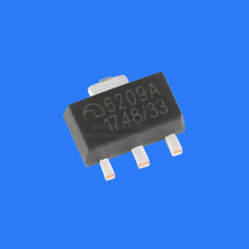 100pcs/original genuine ME6209A33PG SOT-89 3.3V 2% 18V low dropout linear regulator chip