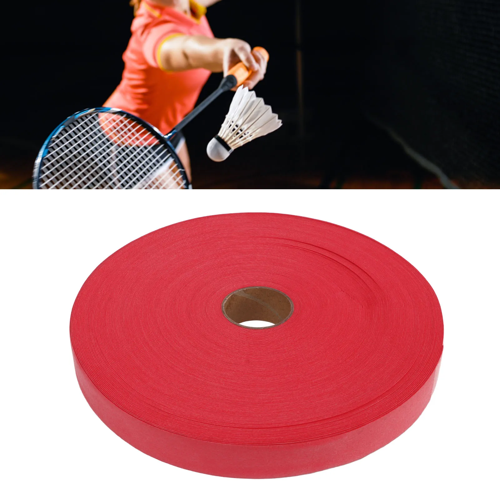 

Racket Grip Tape Badminton Tennis Grips Sweat Absorbent Non Slip Fishing Rod Wrap Handle Sleeve