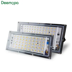 Reflector LED de 220V, 110V, 50W, farola impermeable, iluminación de paisaje, foco LED IP65, iluminación exterior