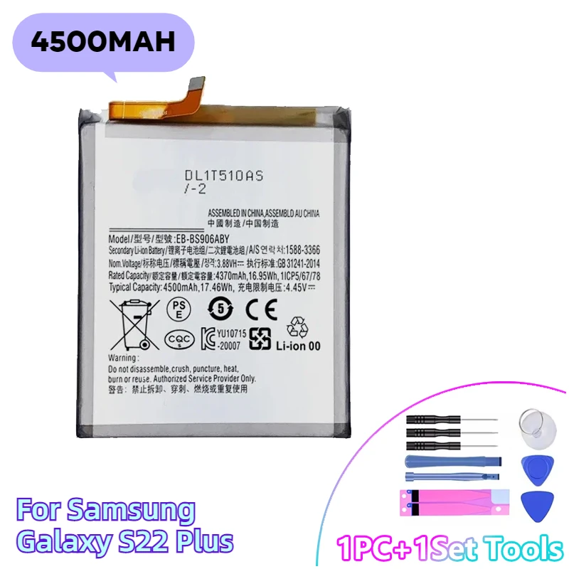 EB-BS906ABY/EB-BS908ABY,Brand New Replacement Phone Lithium Battery+Tool,For Samsung Galaxy Note 4 A53 S22 S22 Plus S22 Ultra 5G