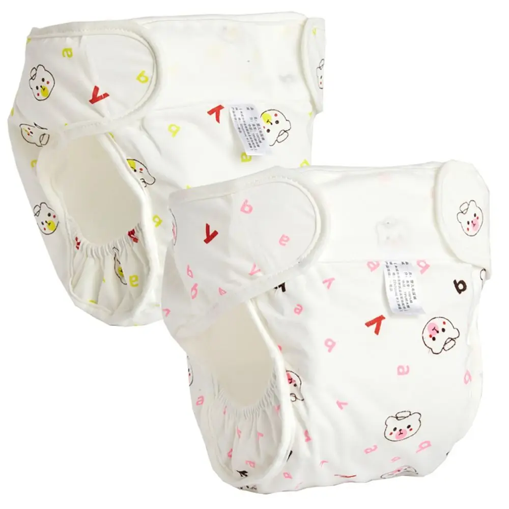 Convenient 0-12Months Baby Washable Diaper Adjustable Leakproof Cloth Diapers S M L 3-15kg Reusable Nappy Newborn Kids