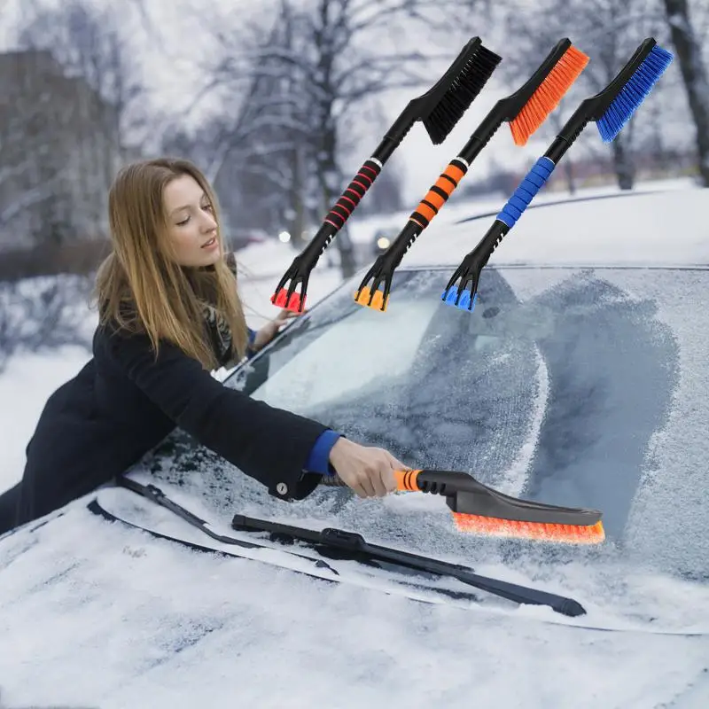 Auto Vehicle For The Car Windshield Cleaning Scraping Tool Winter Tool Snow Brush Shovel Removal Brush Snow Ice Scraper Cleaning