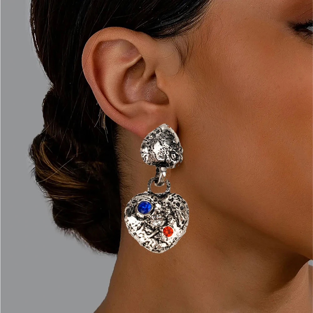 

Earrings None Metal Geometric Zinc Alloy Push Back Fashion Stud Earrings 1 Dollar Items Good Selling