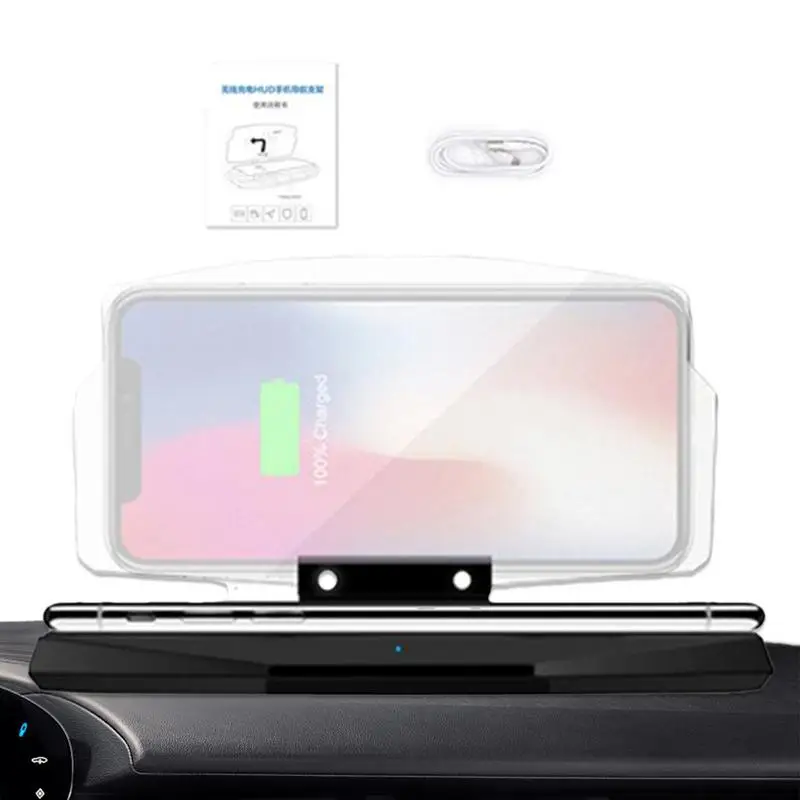 

Windshield Screen Projector Car Projector Heads Up Display For Smartphone Reusable Car Mobile Phone Holder With HD Image