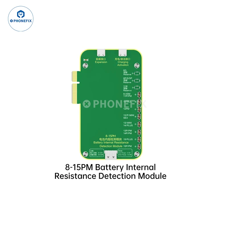 Jcid V 1S Pro Programmeur Batterij Test Module Batterij Gezondheid Tester Voor Iphone 8 -15Promax Batterij Lezen Schrijf Lading Cycli Wijzigen