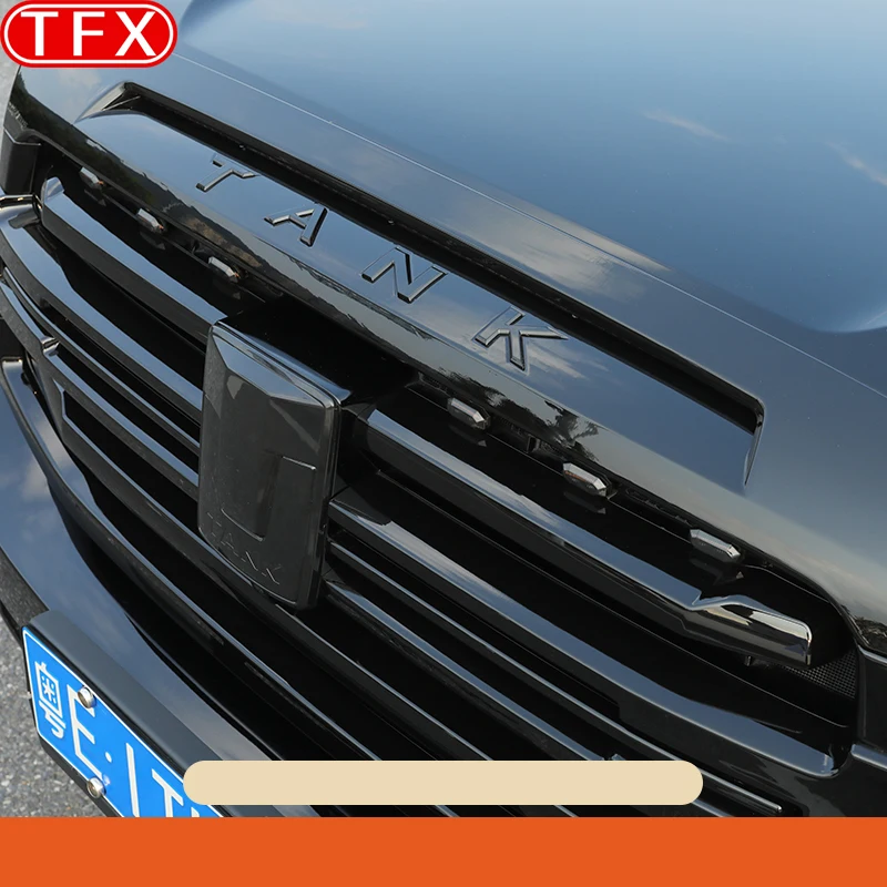 For GWM Tank 500 Great Wall Car Styling Front Grille Conversion Front Blackout Marker Decoration Parts Modification Accessories