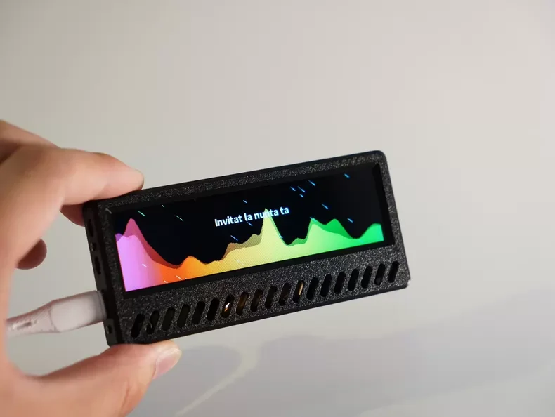 

3D printing Original Music Spectrum 3.0 supports wired Bluetooth Receiver DIY high frame rate high response