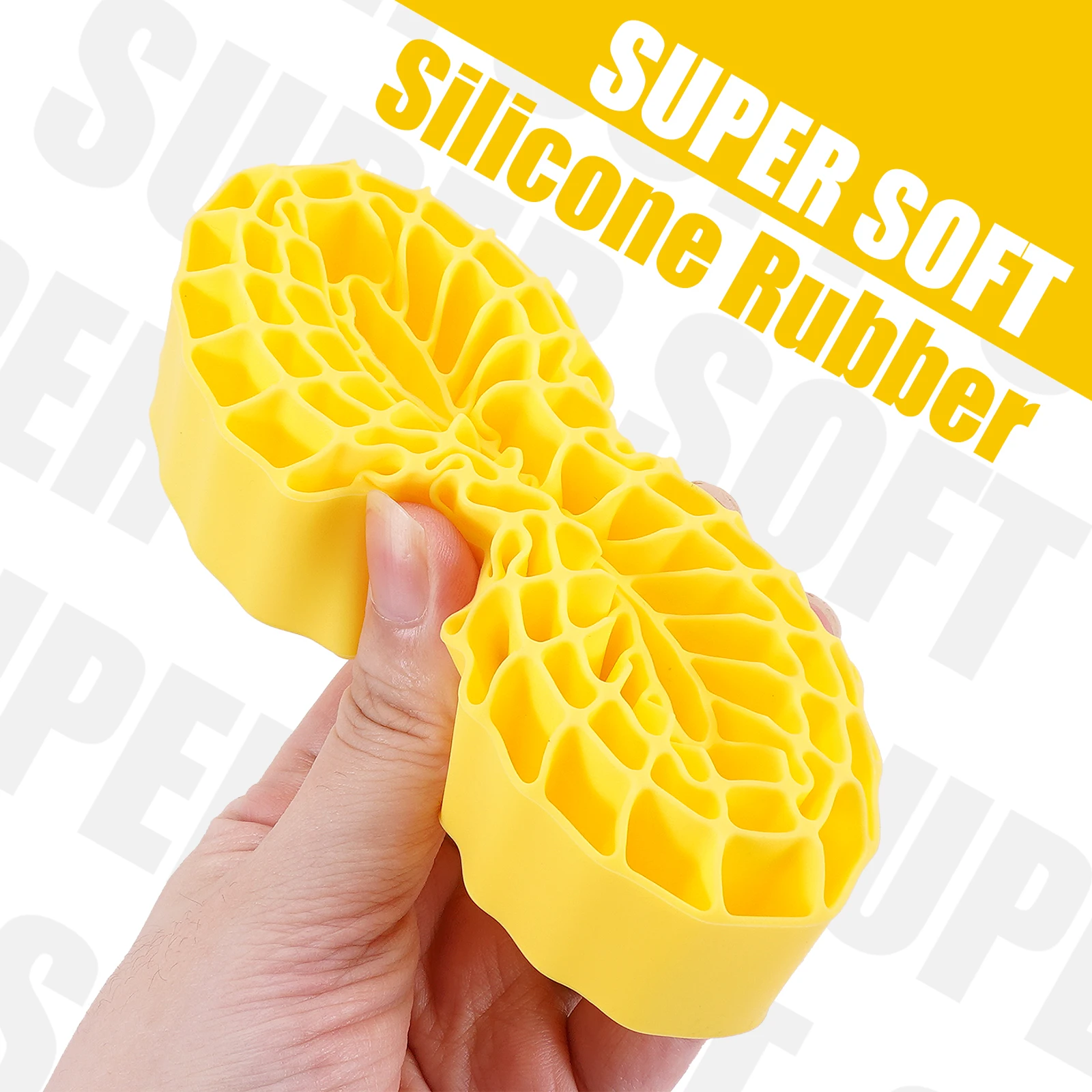INJORA Silicone Rubber Insert Foam Fit 118-122mm (4.75" OD) 1.9" Wheel Tires for 1/10 RC Crawler