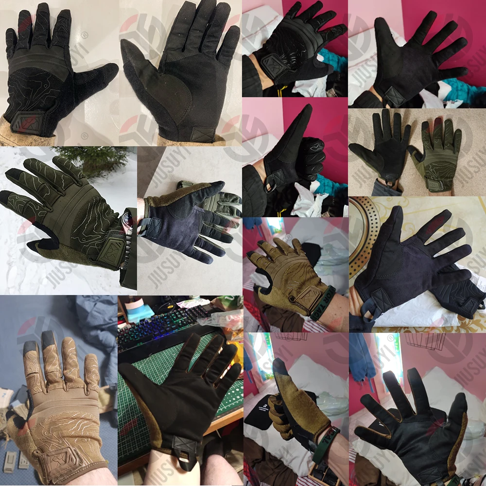 Gants Tactiques PIG Pour Tir Au Pistolet - Compatibles écran Tactile - 5 Couleurs - Paintball
