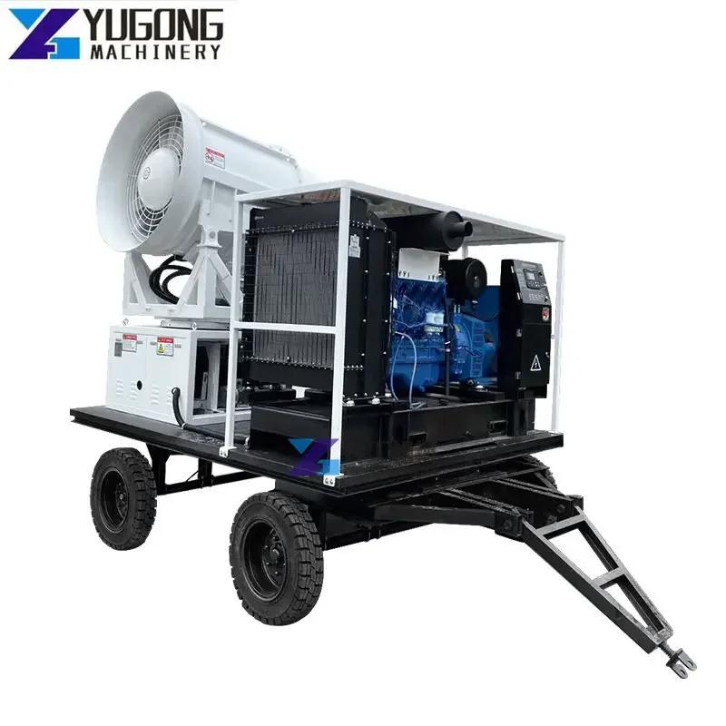 Coal Mine Dust Control Machine Industrial-grade Dust Suppression Fog Cannon Fine Mist Machine