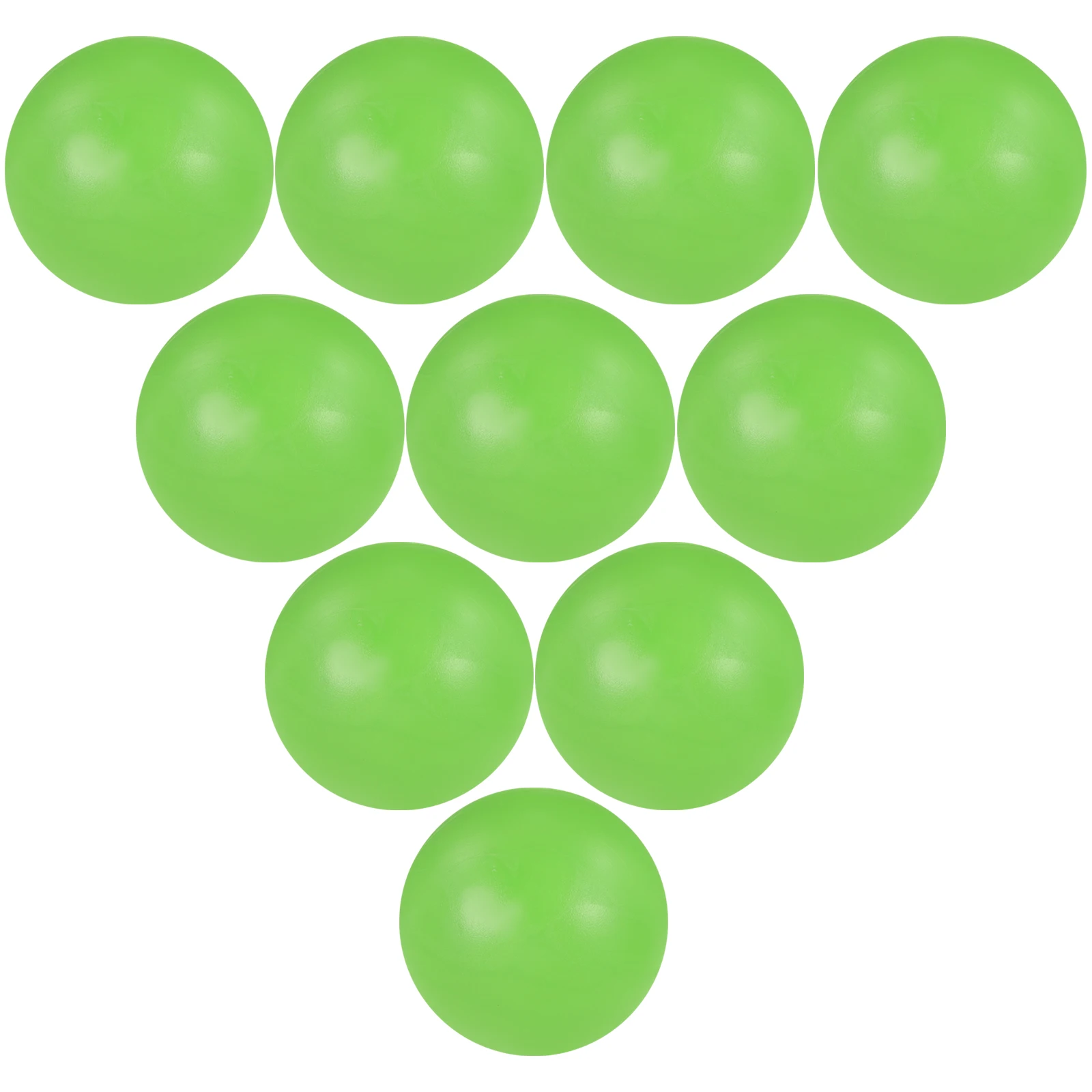 

10 шт. глянцевые футбольные детские футбольные мячи, настольные аксессуары, экологические принадлежности для игр из смолы, детские мячи для настольного футбола, гладкие