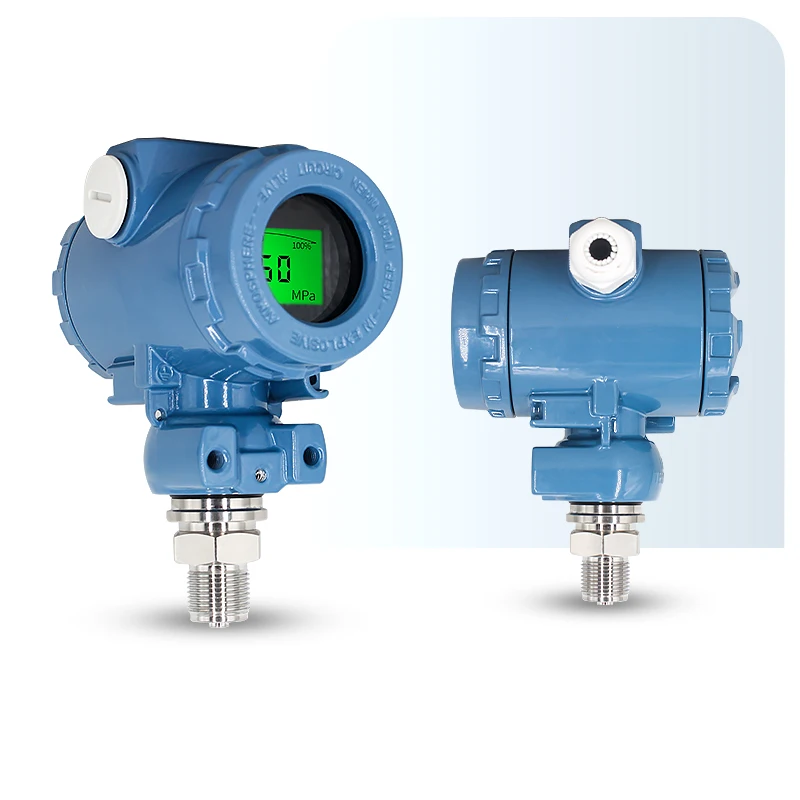 10kpa 100kpa 10MPa 60MPa EX proof Pressure Gauge 2088 LCD Pressure Sensor Transmitter 4-20mA RS485 Output Industrial Smart
