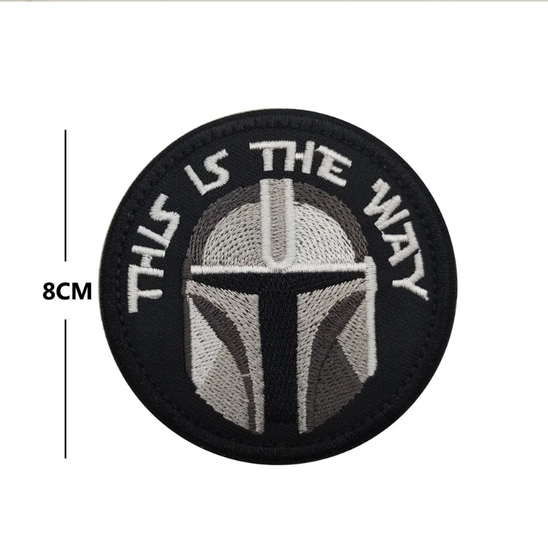 Disney Star Wars patches Mandalorian Embroidery cloth stickers patch For Clothing Iron On Patches DIY Garment Decoration Clothes