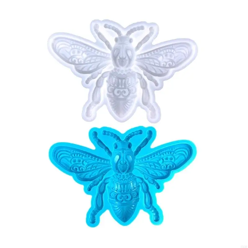 

MXMF Large Bees-shape Ornaments Resin Casting Silicone Mold Woman Keychain Decorative Pendant Jewelry Mold for DIY Crafts