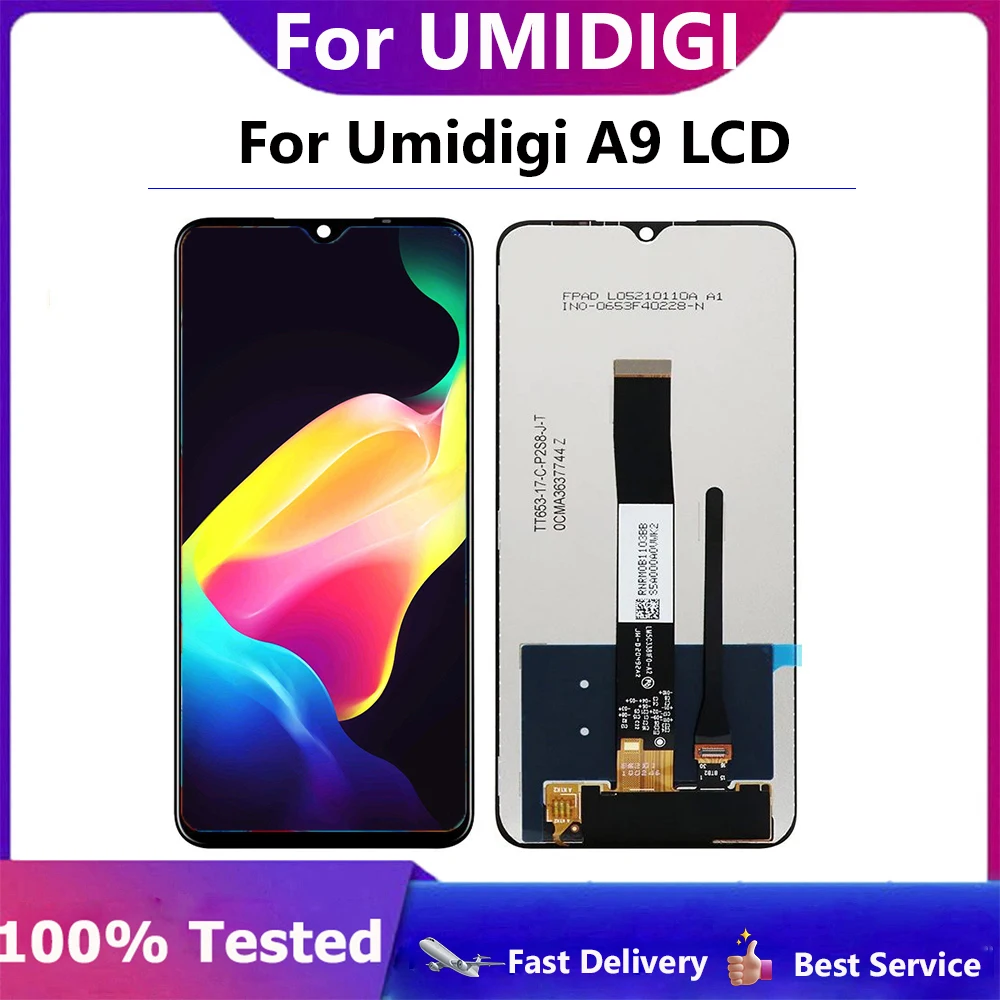 New For UMIDIGI A9 LCD Display + Touch Screen Assembly Replacement For Umi Umidigi A9 / A9 Pro A9Pro Smartphones Repair Screen