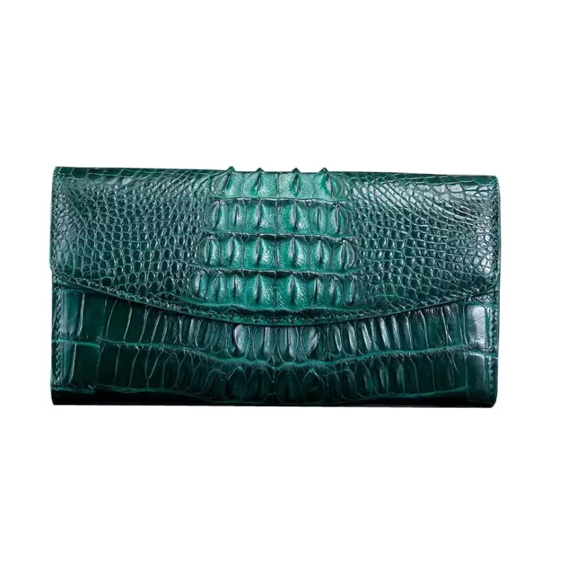 ourui summer  new  crocodile leather women wallet  female  clultch bag leather women handbags