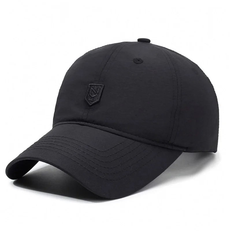 Schnell trocknende Baseballkappe – verstellbarer, feuchtigkeitsableitender Sonnenhut für Outdoor-Sport und alle Jahreszeiten – Detail 1