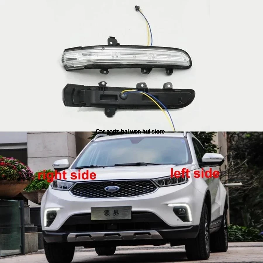 

For Ford Territory / Jiangling Yusheng S330 2019-2023 Rearview Mirror Marker Lamp Front Side Mirrors Turn Signal Light
